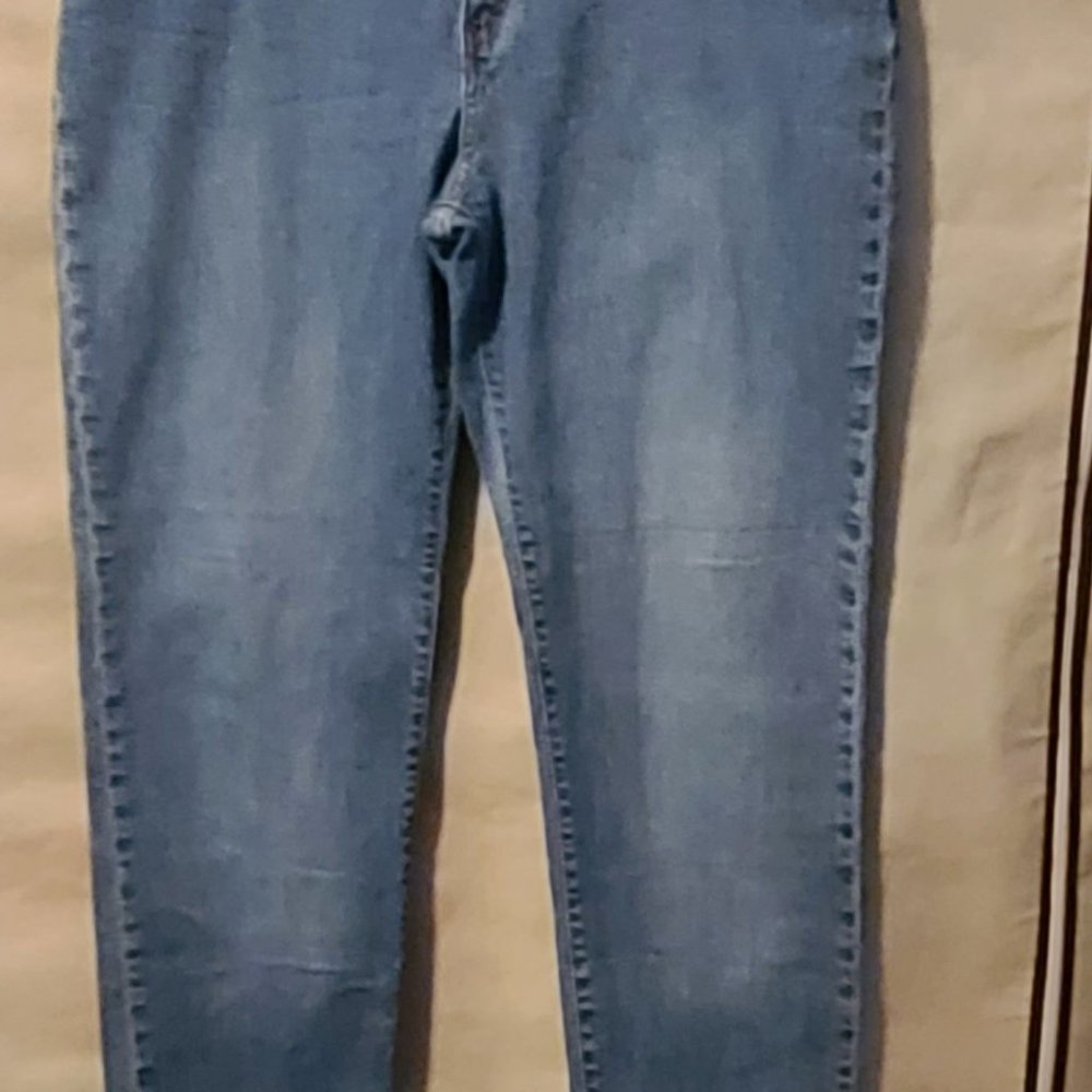 LEVI'S 510 WOMEN JEANS FROM 1990'S, CLASSIC SLIM STRECH FLEX, SIZE 16 LONG